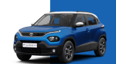 tata punch blue