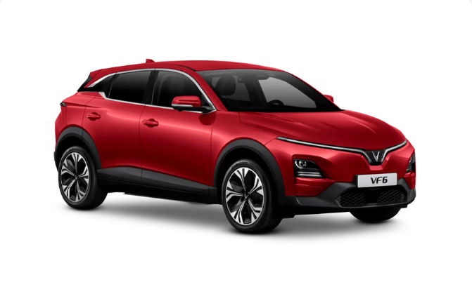 vinfast vf6 red