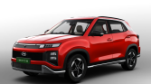 Hyundai creta electric red
